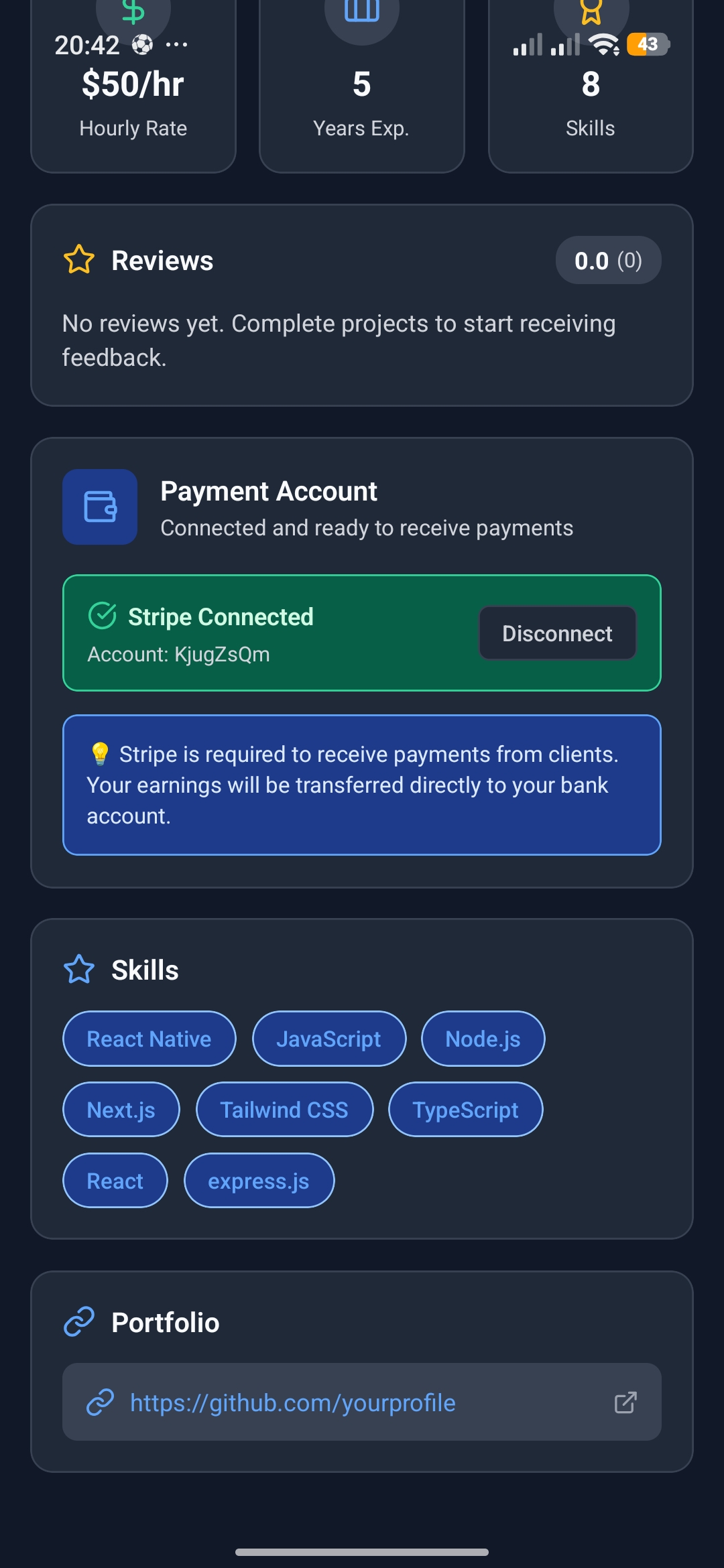 Skills & Payments