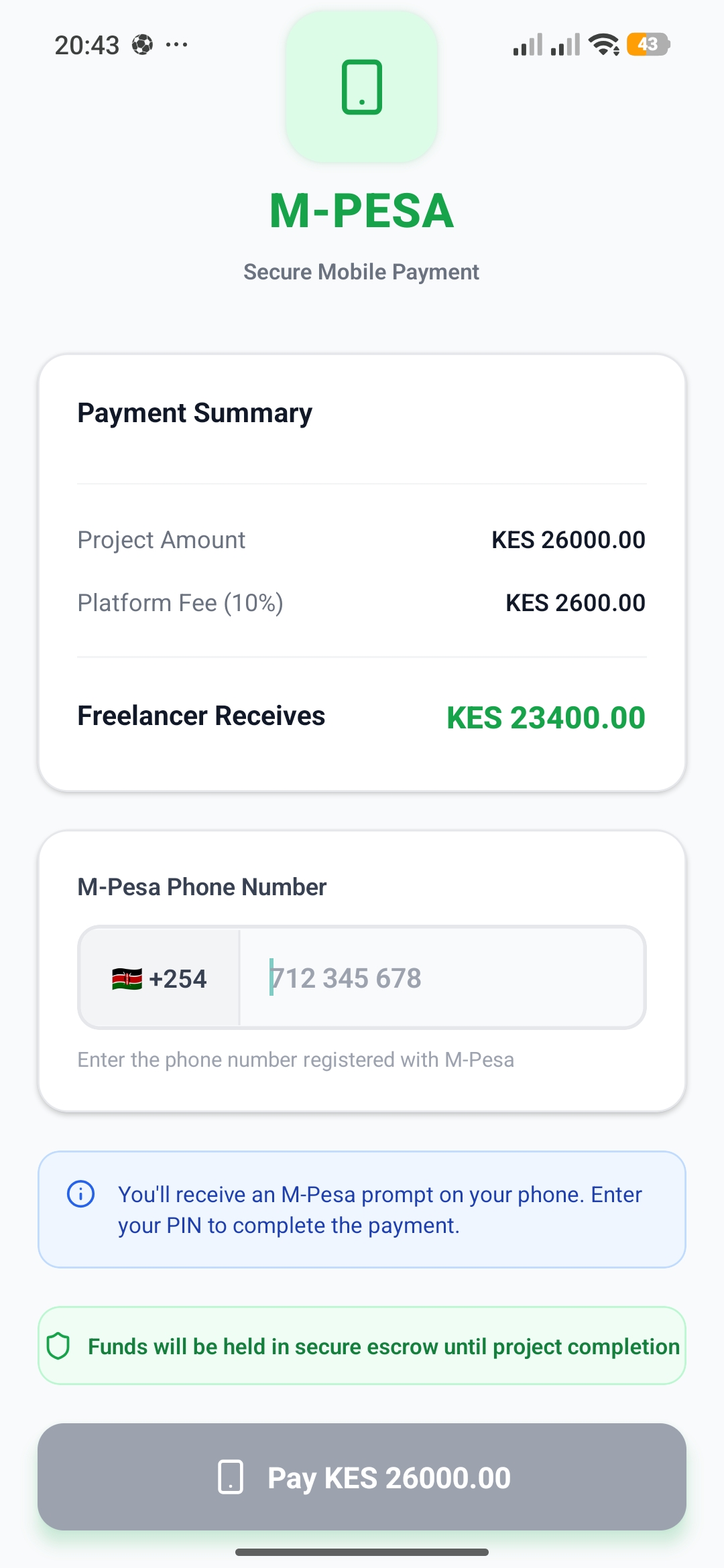 Payment Summary